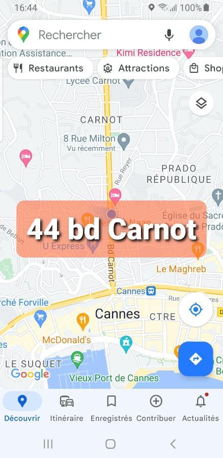 Cannes Carnot 2 Exteriör bild